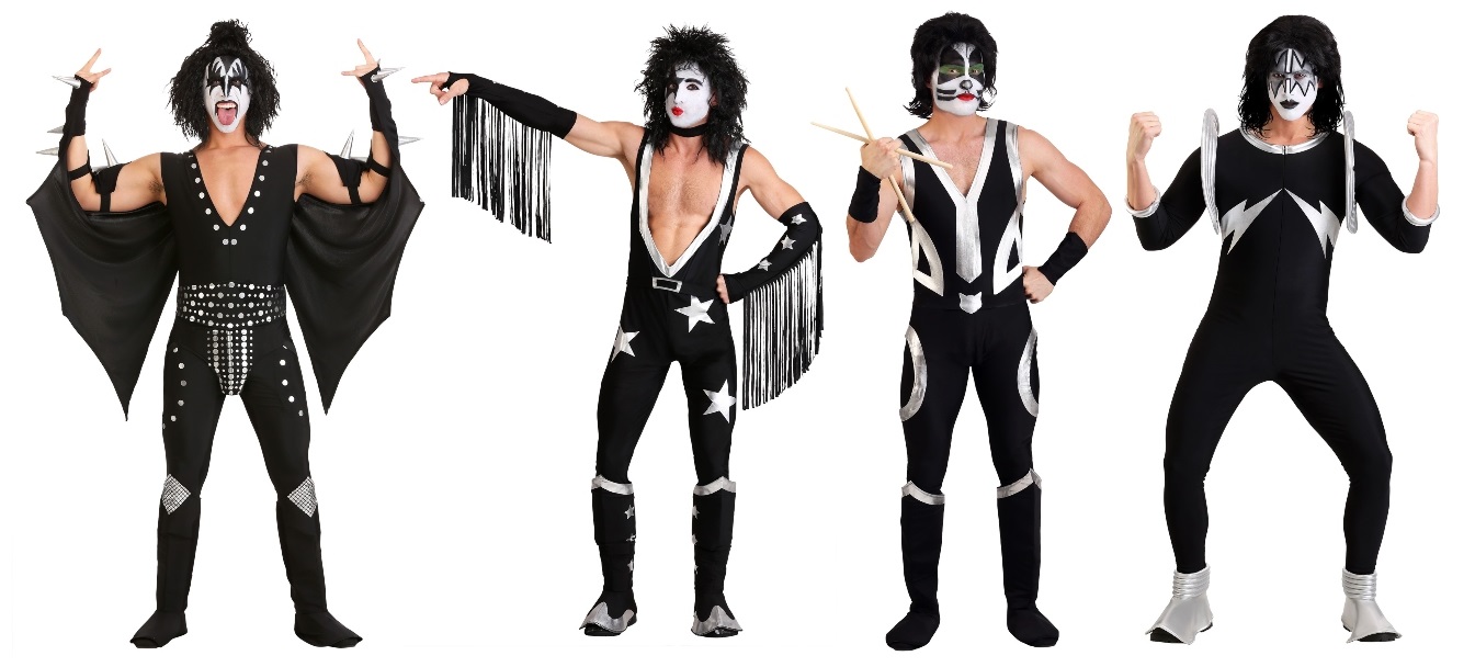 KISS Halloween Costumes