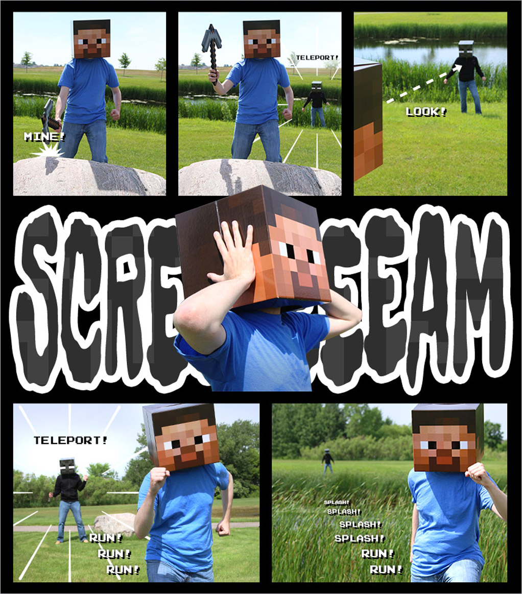 Minecraft comic part 3