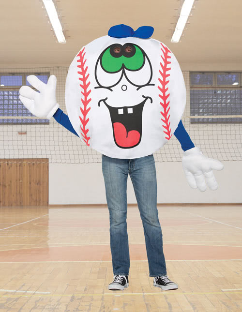 Baseball Mascot Costume 