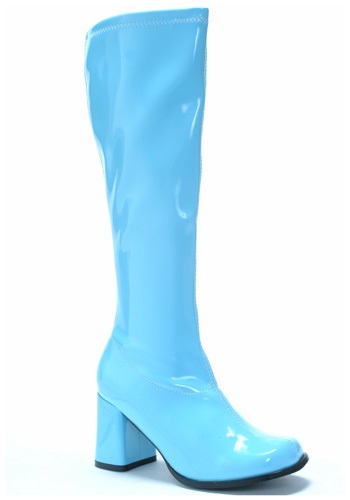 Blue Gogo Boots