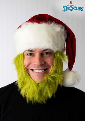 Grinch Hat with Fur Beard Update 2-1