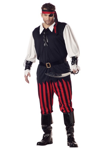 Plus Size Cutthroat Pirate Costume