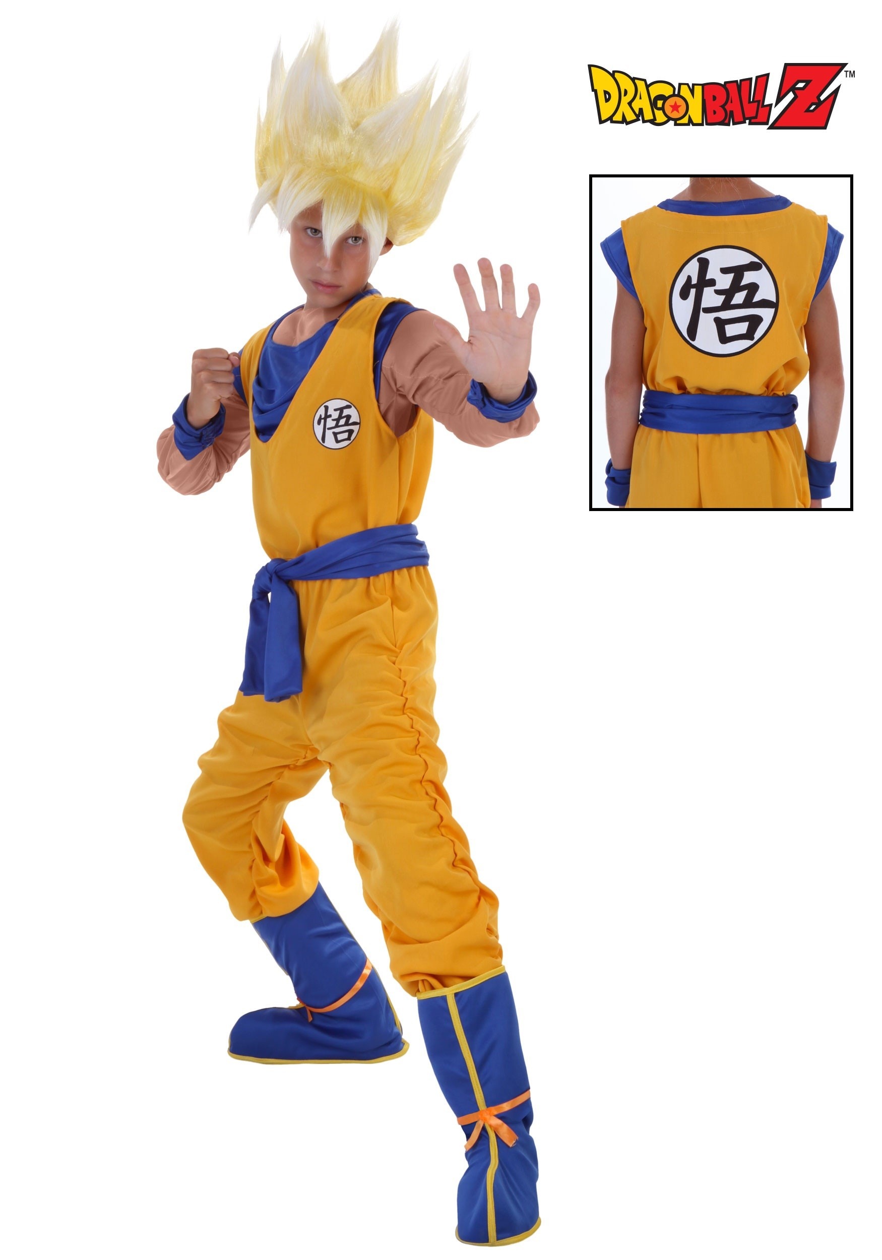 Niño Super Saiyan Kids Goku Disfraz Multicolor – Yaxa Store image.