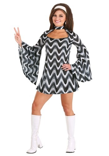 Women's Silver Queen Disco Costume