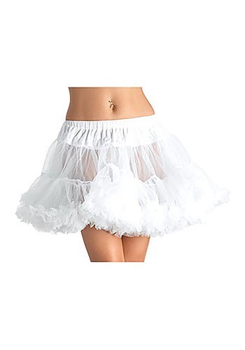 Plus Size White Tulle Petticoat