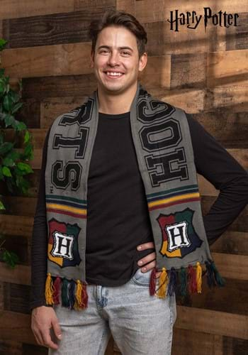 Hogwarts Reversible Knit Scarf