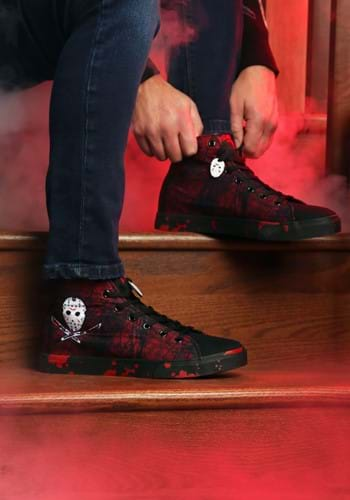 Adult Friday the 13th Jason High Top Sneakers