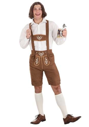 Mens Classic Lederhosen Oktoberfest Costume