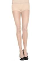 Womens Control Top Beige Sheer Pantyhose