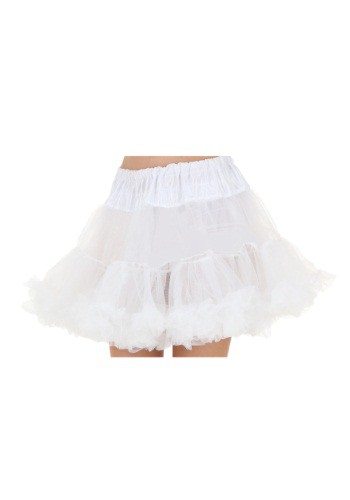 Plus White Petticoat