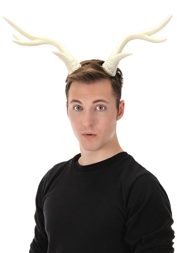 Light-Up Deer Antlers White LumenHorns