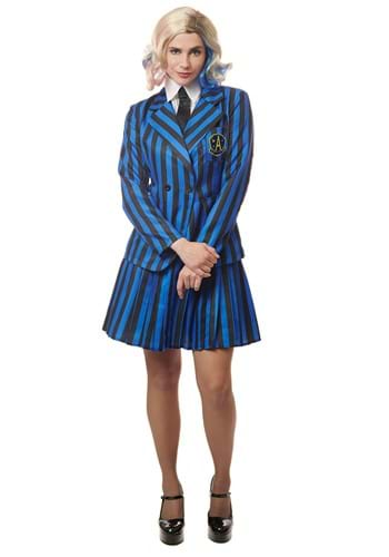 Womens Gothic Academy Werewolf School Girl Costume