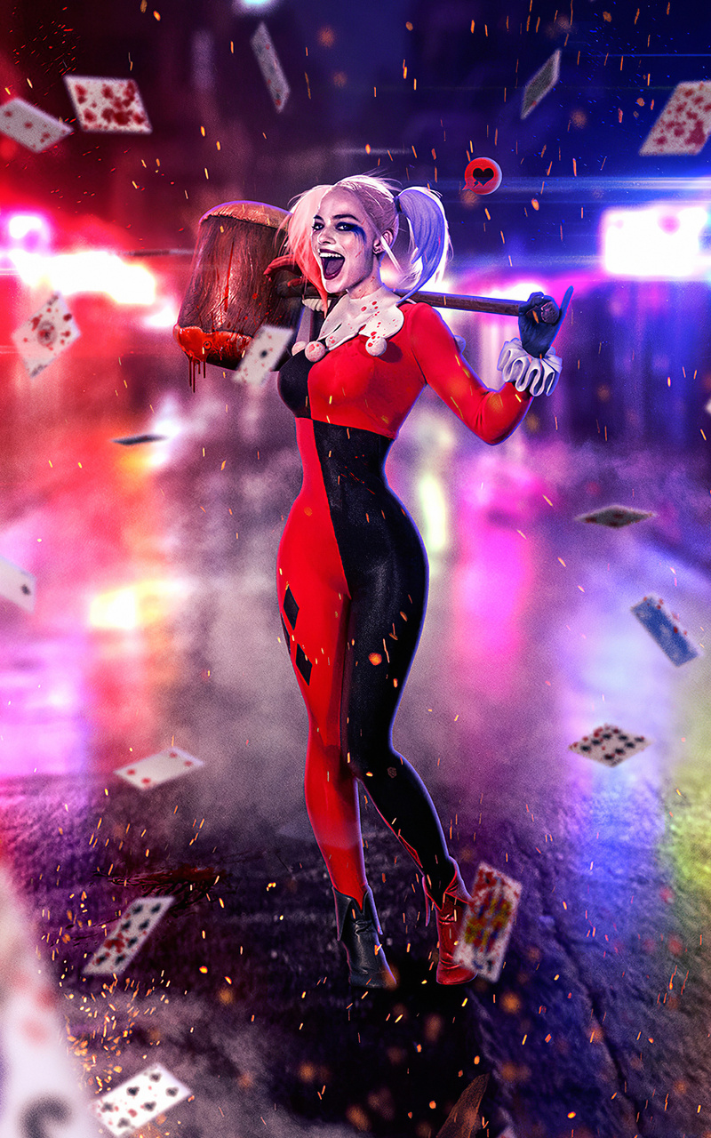 800x1280 Harley Quinn Margot Nexus 7,Samsung Galaxy Tab 10,Note Android ...