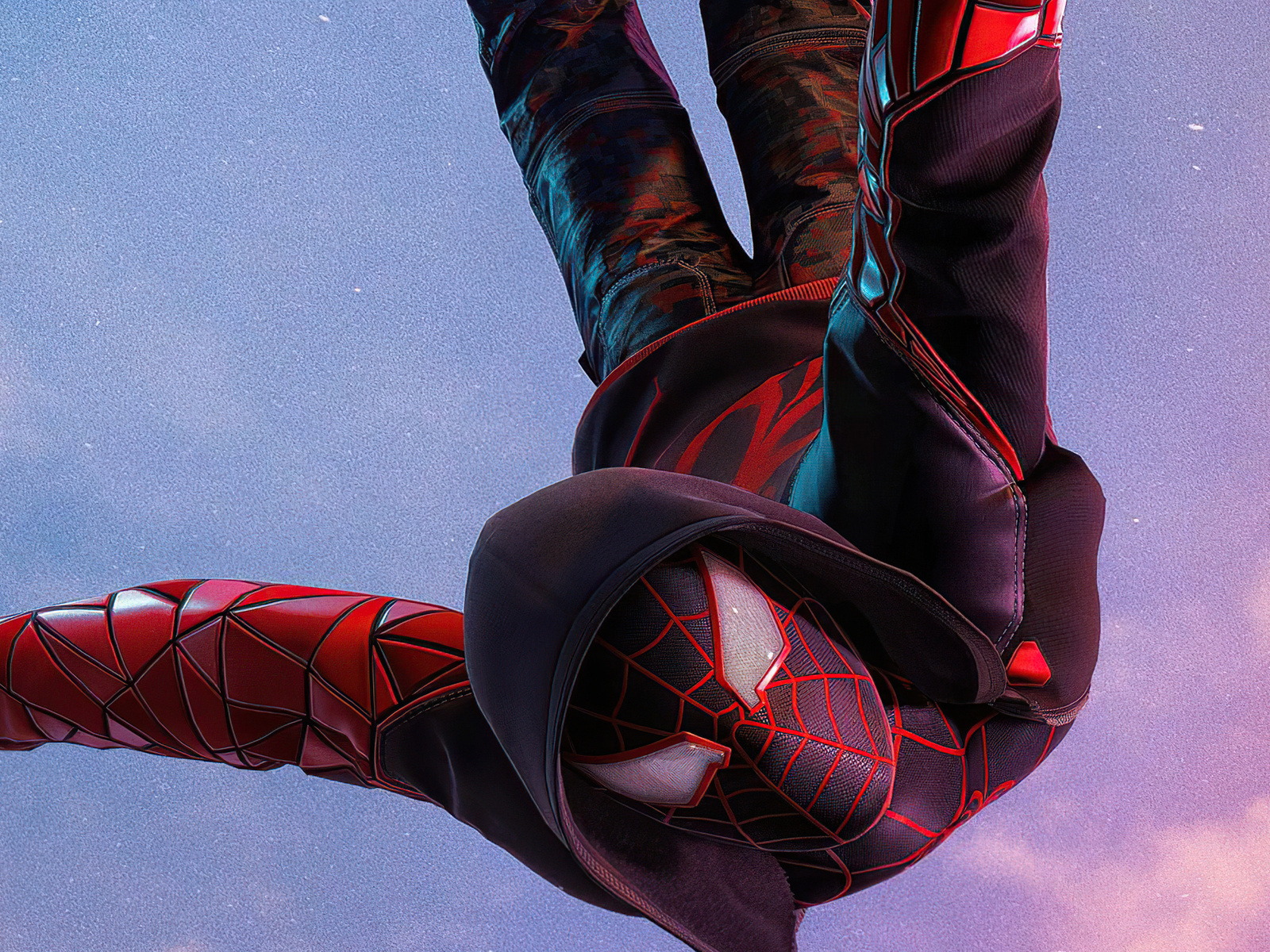 1600x1200 Miles Morales Ps5 Spiderman Jump 4k 1600x1200 Resolution HD ...