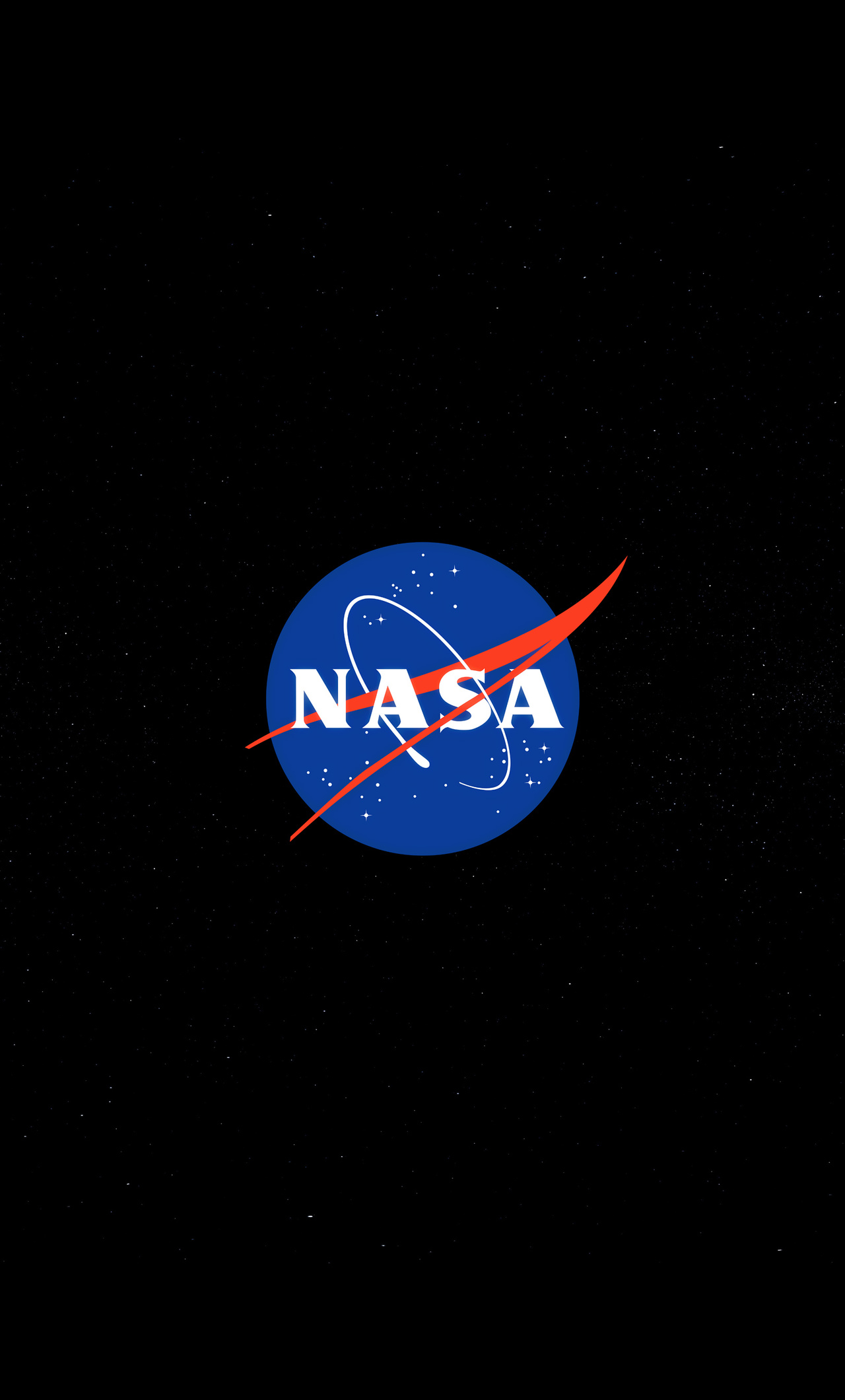 1280x2120 Nasa Logo Black Oled 5k iPhone 6+ ,HD 4k Wallpapers,Images ...