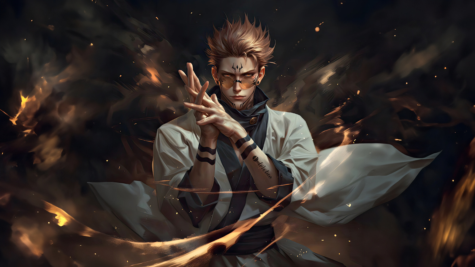 1600x900 Ryomen Sukuna From Jujutsu Kaisen Wallpaper,1600x900 ...