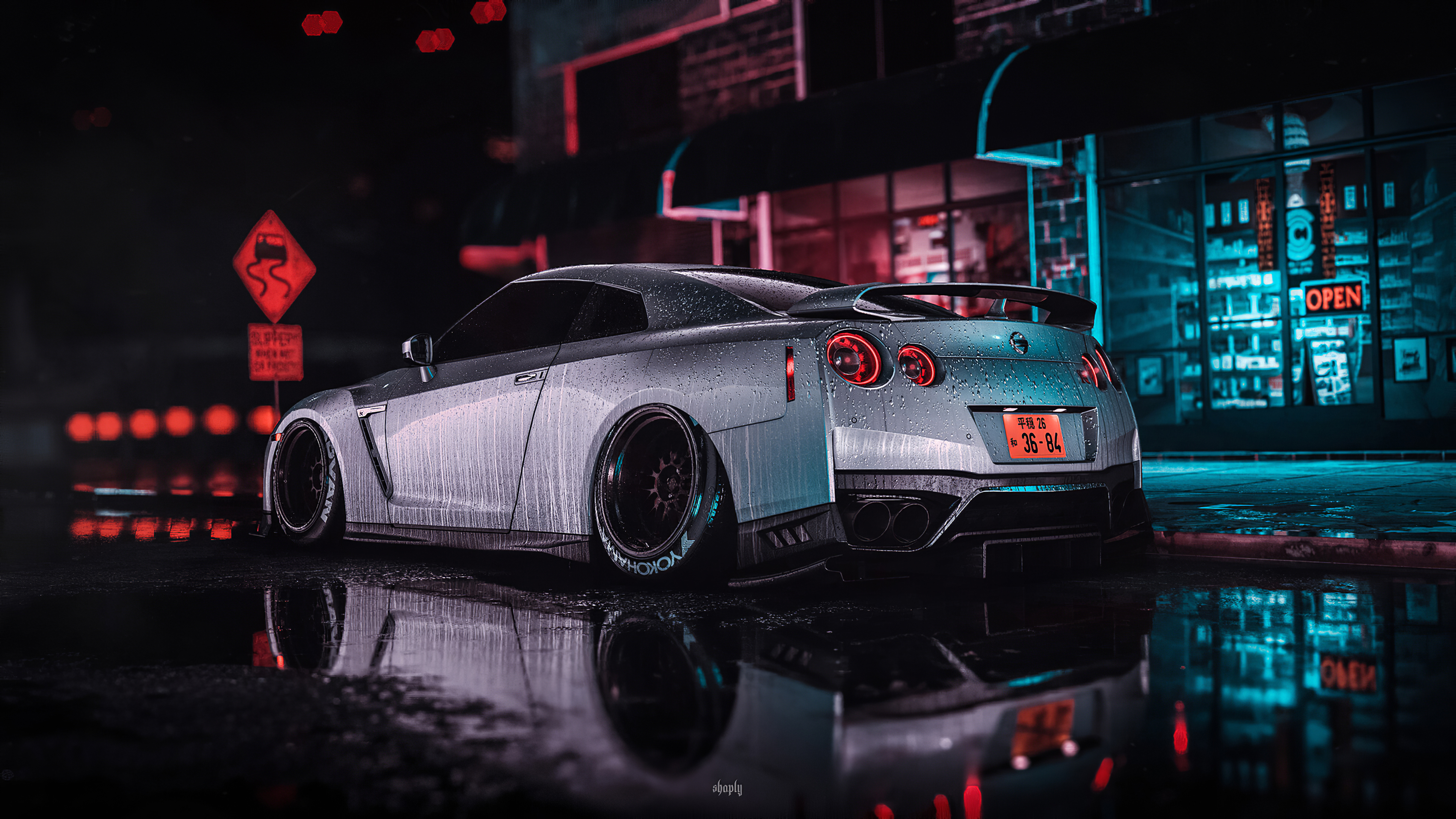 Nissan GT R Nismo Wallpaper 4K