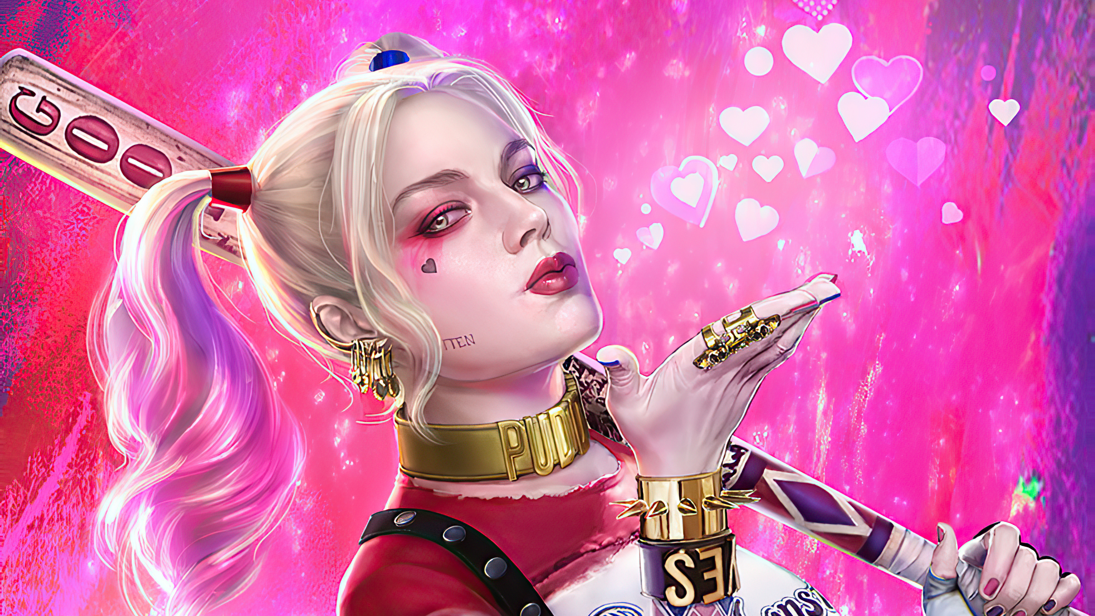 Harley Quinn Wallpapers 4K - 1920x1080 Harley Quinn Blood Bath 4k ...