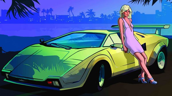 Women Luxury Grand Theft Auto Vice City 4k Wallpaper,HD Games ...