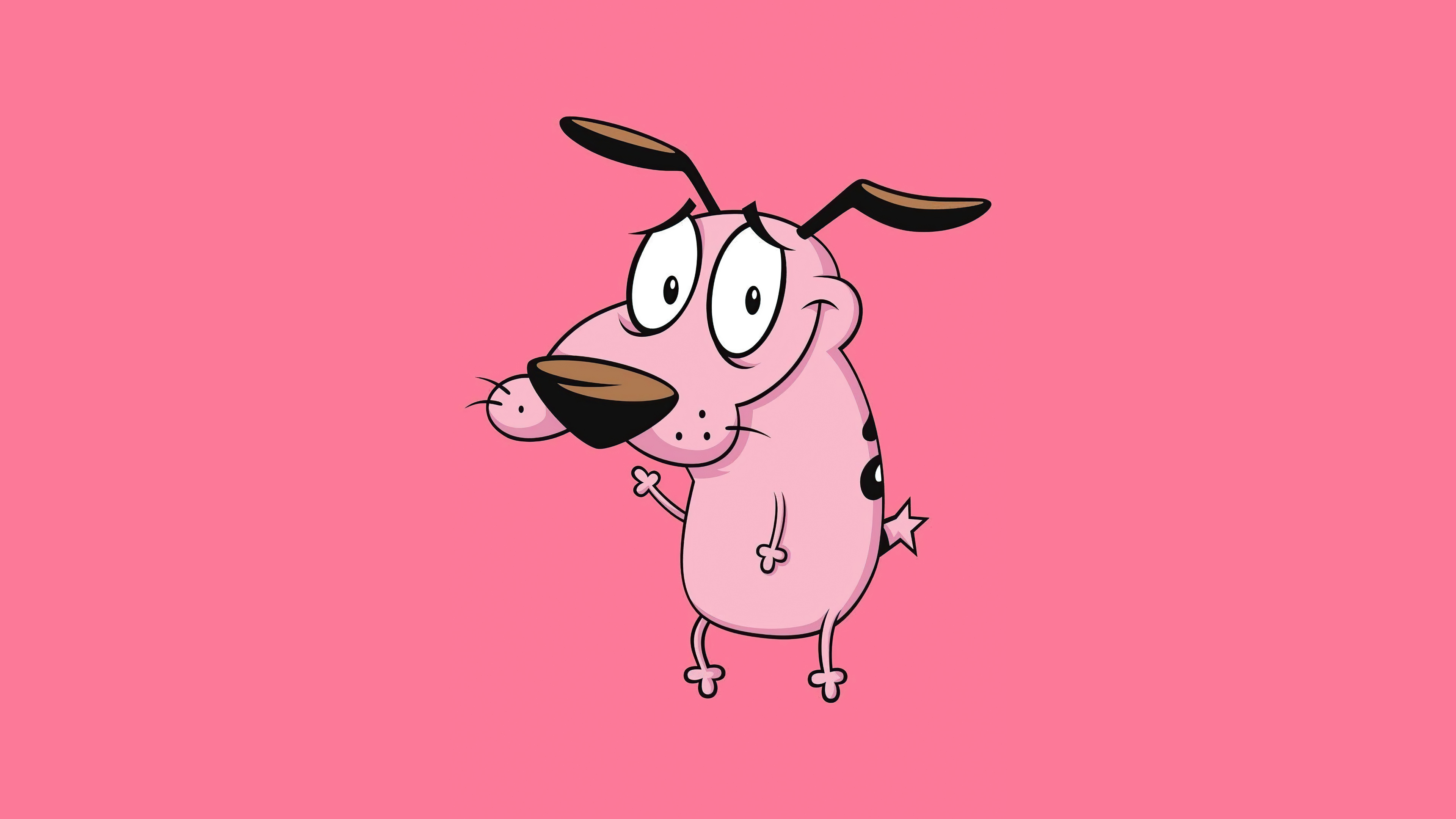 Courage The cowardly dog cowardly The Courage cartoon dog HD  wallpaper  Peakpx