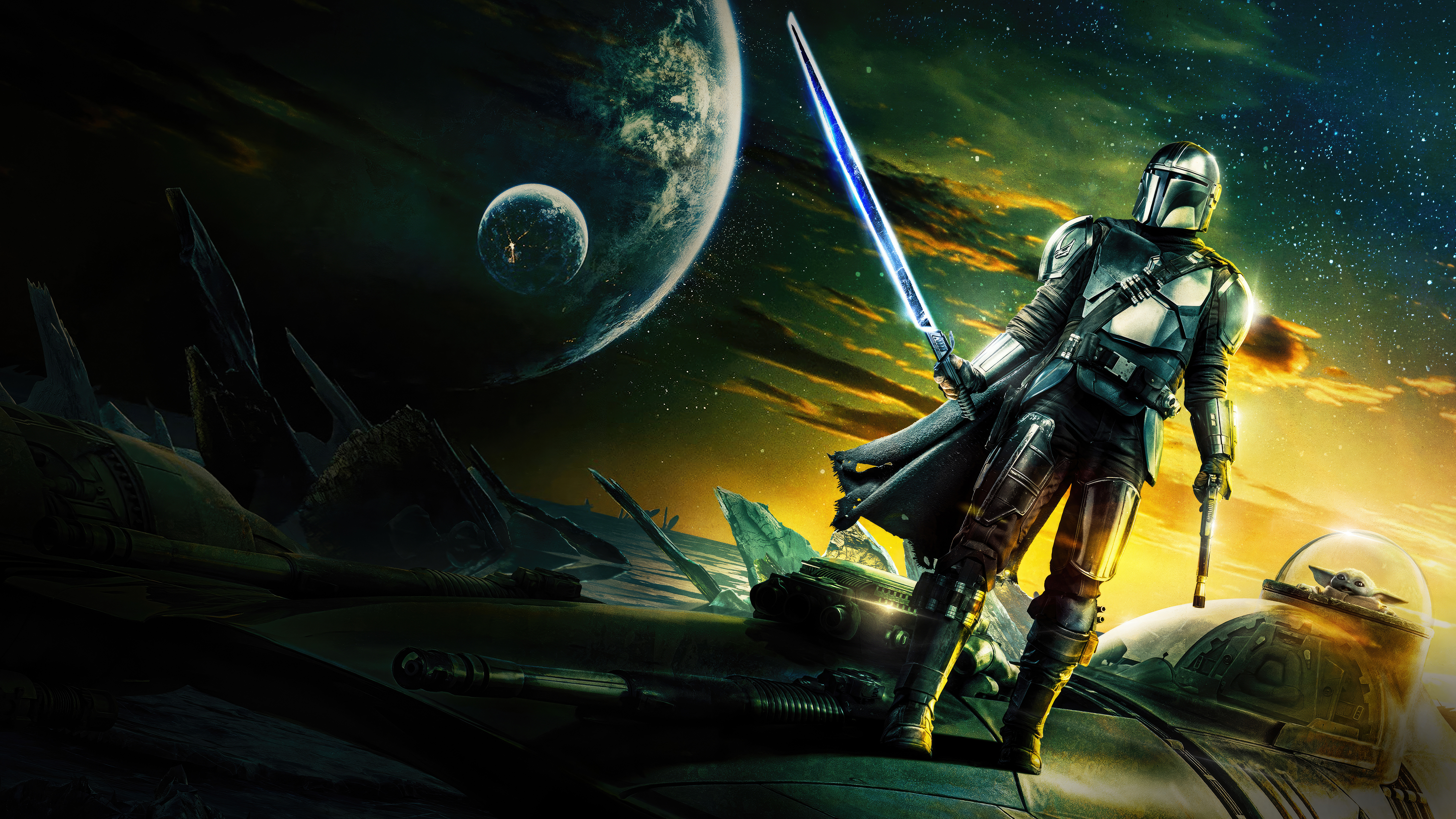 The Mandalorian HD Poster 3 Wallpapers  Wallpaper Cave