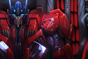 Optimus Prime Bumblebee Megatron Ultra Magnus Fallen optimus desktop  Wallpaper autobot transformers Prime png  PNGWing