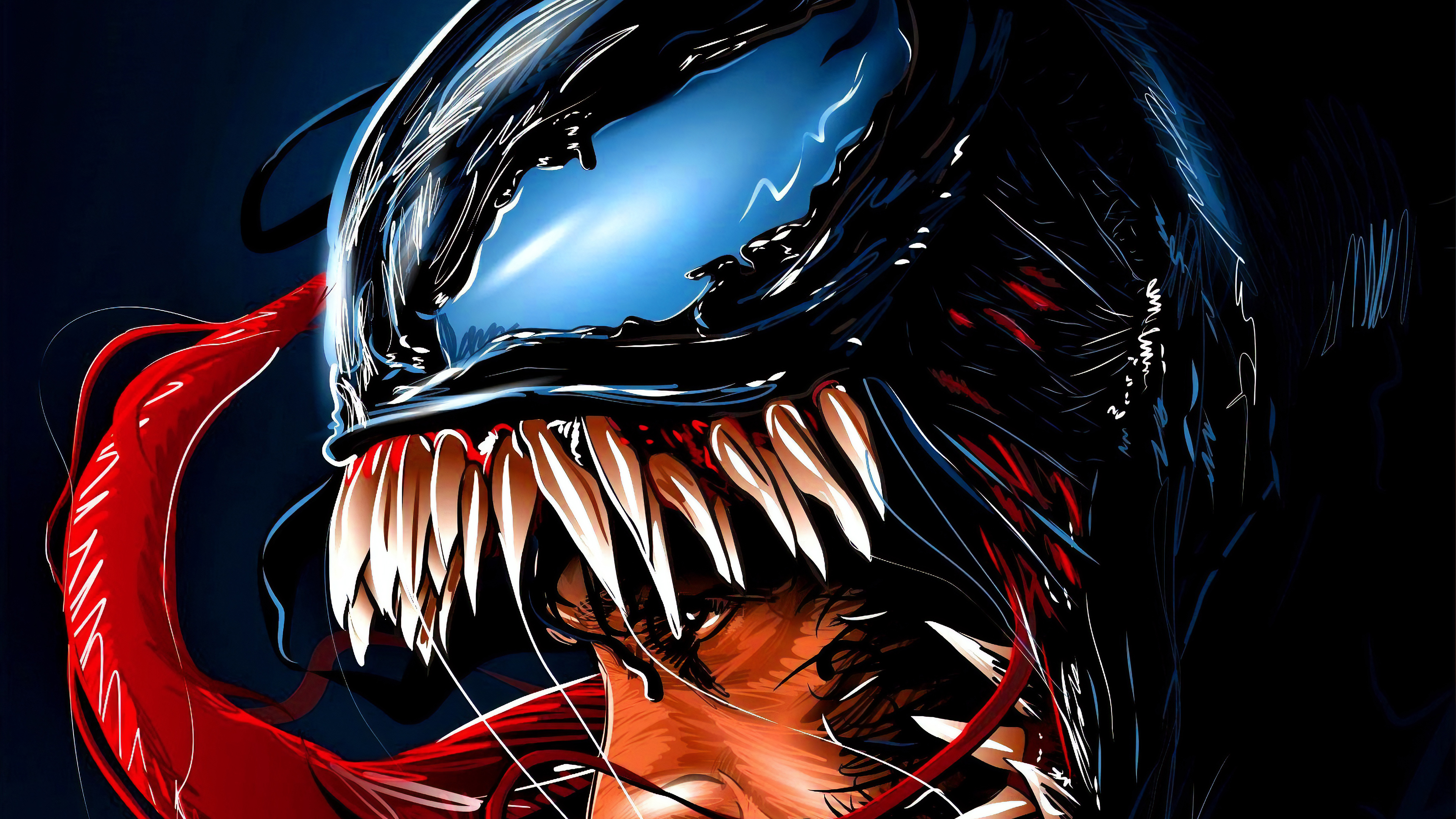 Vẽ số digitalart Venom đẹp đã trở thành một nghệ thuật thịnh hành. Hãy chiêm ngưỡng hình ảnh này để cảm nhận nét đặc biệt của vẽ số digitalart!