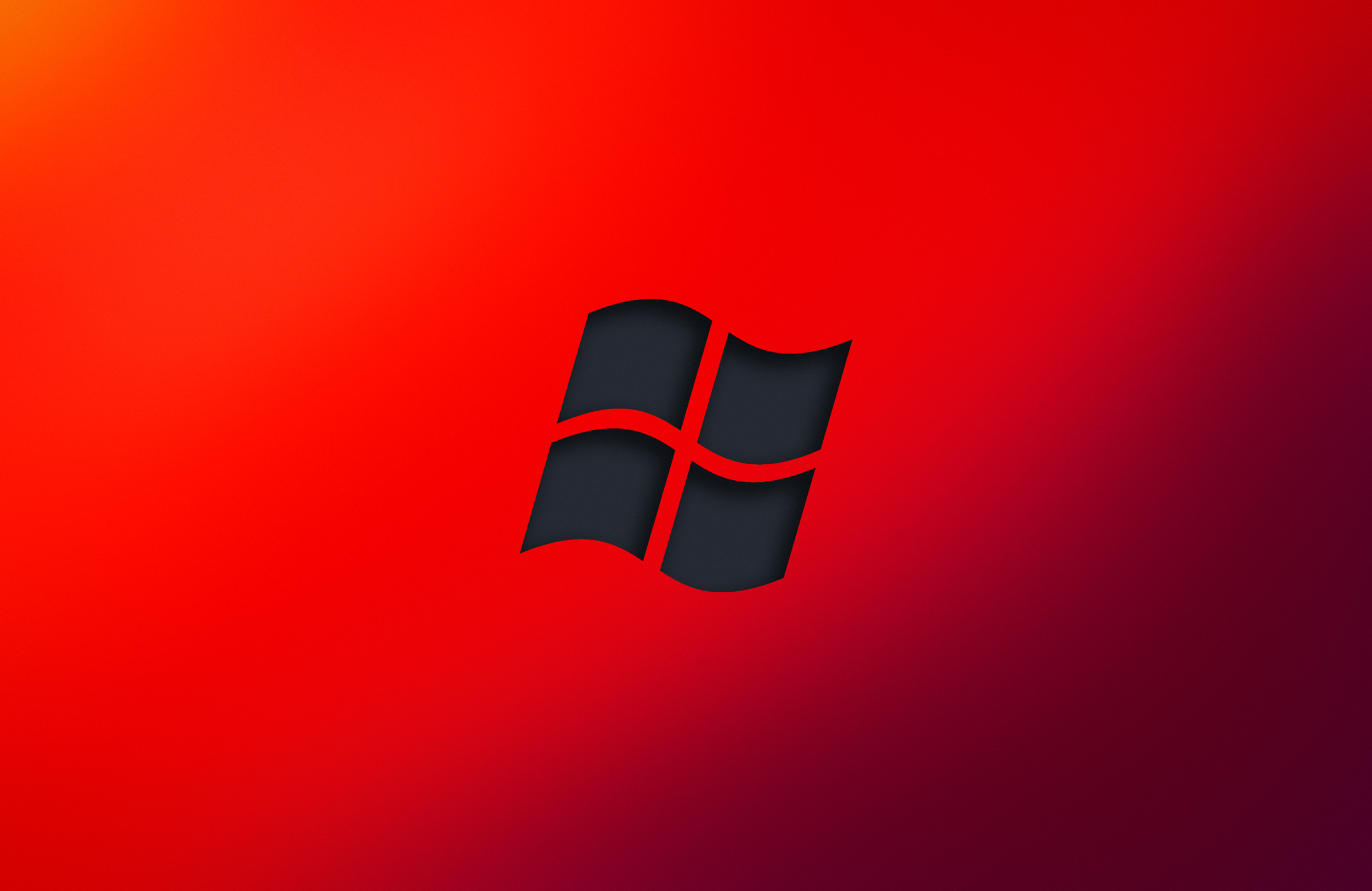 Download Wallpapers Windows Red Logo 4k Red Brickwall Windows Logo ...