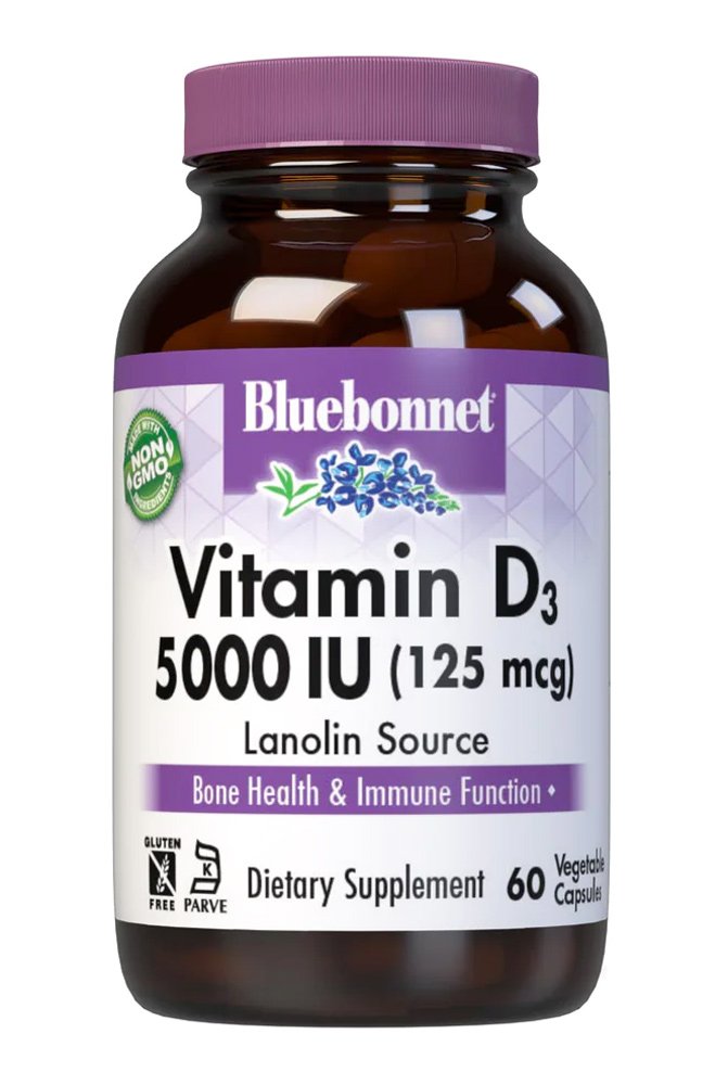 Bluebonnet Vitamin D3 5000 IU - Shop Vitamins A-Z at H-E-B