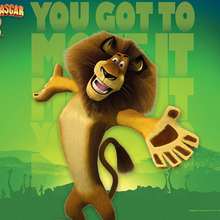 Madagascar 2 wallpaper : Alex the King