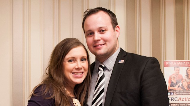 Anna Duggar and Josh Duggar pose during the 42nd annual Conservative Political Action Conference (CPAC) at the Gaylord National Resort Hotel and Convention Center on February 28, 2015 in National Harbor, Maryland