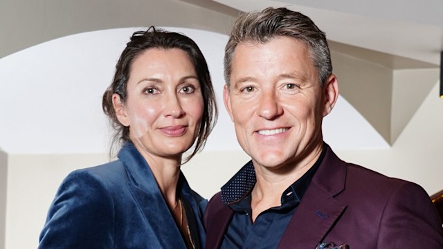 Ben Shephard and his wife Annie 