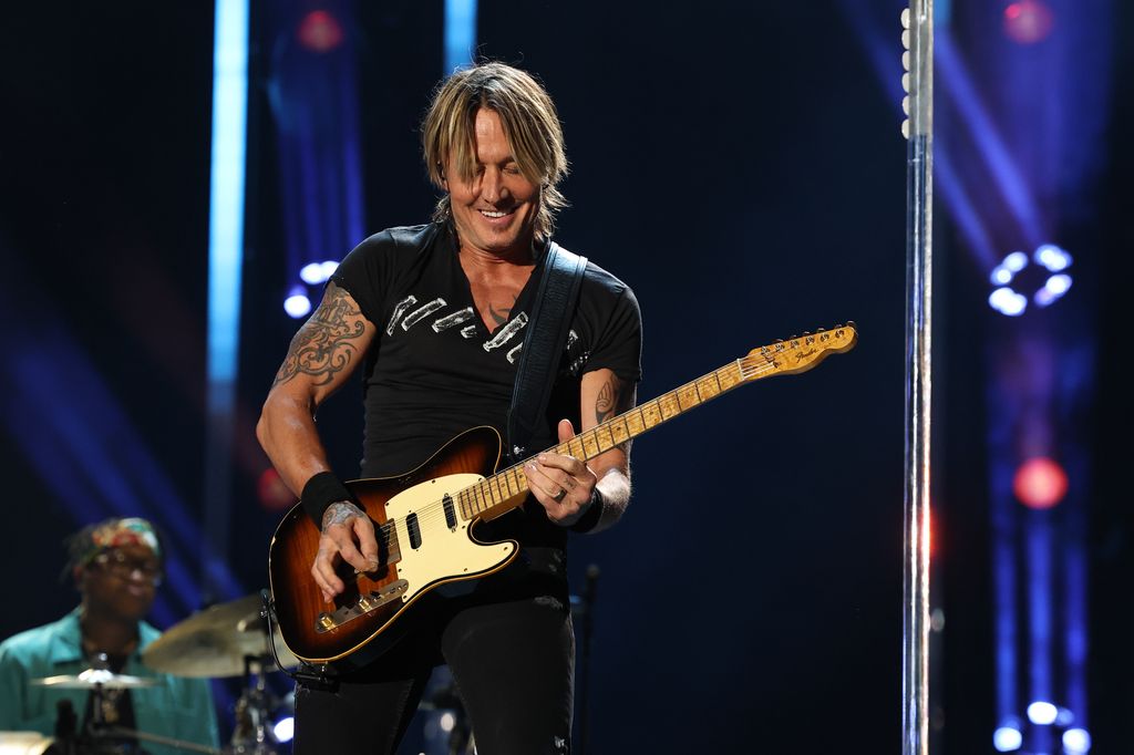 Keith Urban performing in Tennessee in 2023