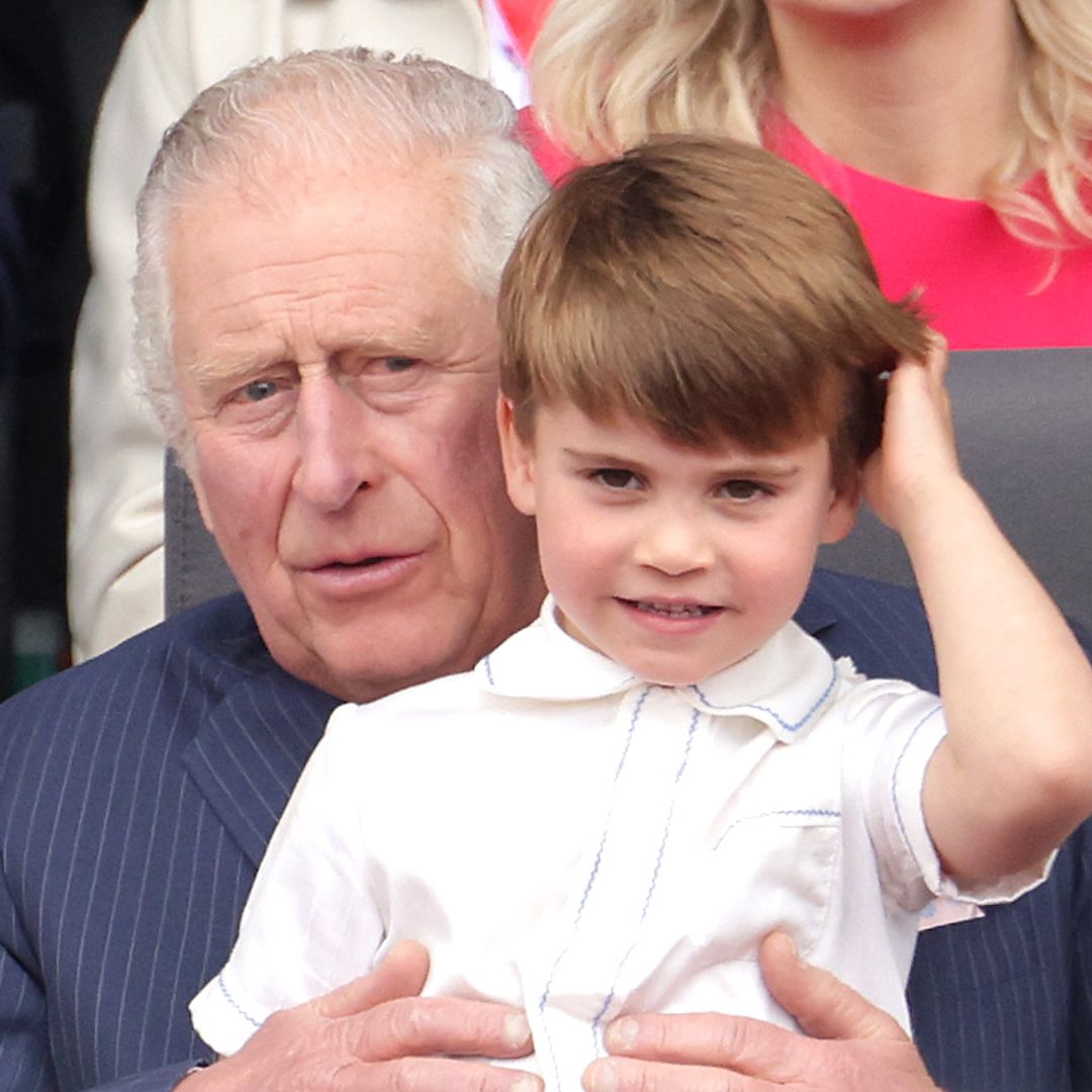 Prince Louis looks just like his grandfather King Charles in unearthed photo