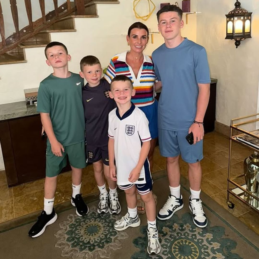 Inside Coleen Rooney's relationship with four sons