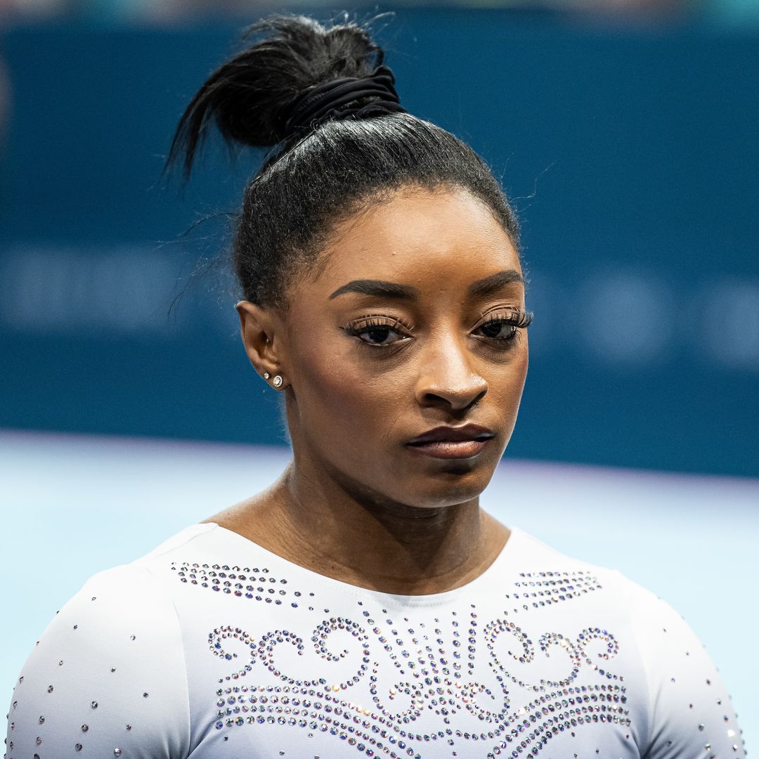 Simone Biles' first time working out since Olympics is so relatable