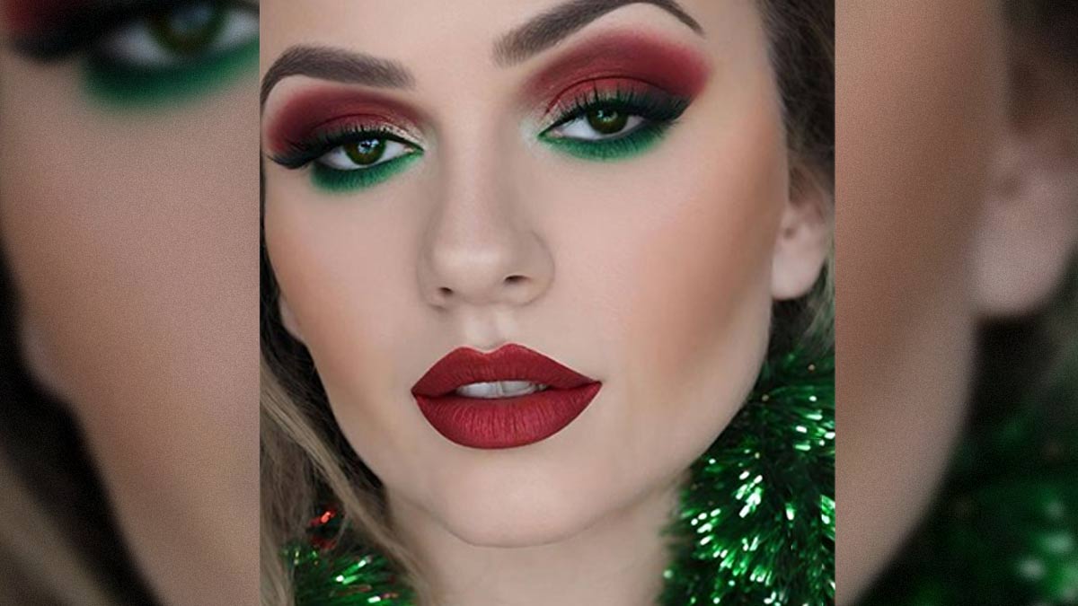 4 Easy Christmas-Themed Makeup Ideas to Elevate Your Party Look