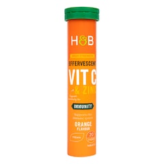 High Strength Effervescent Vit C & Zinc Orange Flavour 20 Tablets