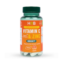 Vitamin C & Zinc 60 Tablets