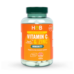 Vitamin C & Zinc 120 Tablets