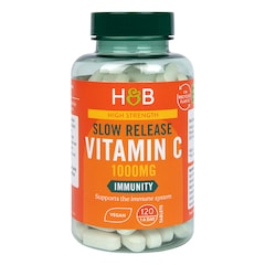 Timed Release Vitamin C with Rose Hips 120 Caplets 1000mg