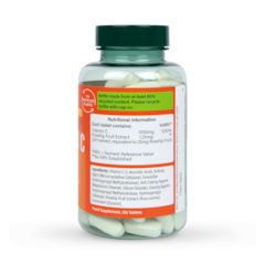 Timed Release Vitamin C with Rose Hips 120 Caplets 1000mg