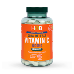 High Strength Slow Release Vitamin C 1500mg 120 Tablets