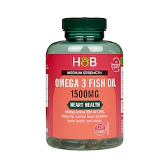 Omega 3 Fish Oil 1500mg 120 Capsules