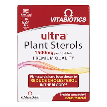 Vitabiotics Ultra Plant Sterols 30 Tablets image 1