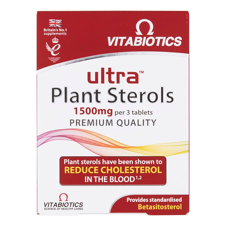 Vitabiotics Ultra Plant Sterols 30 Tablets image 1