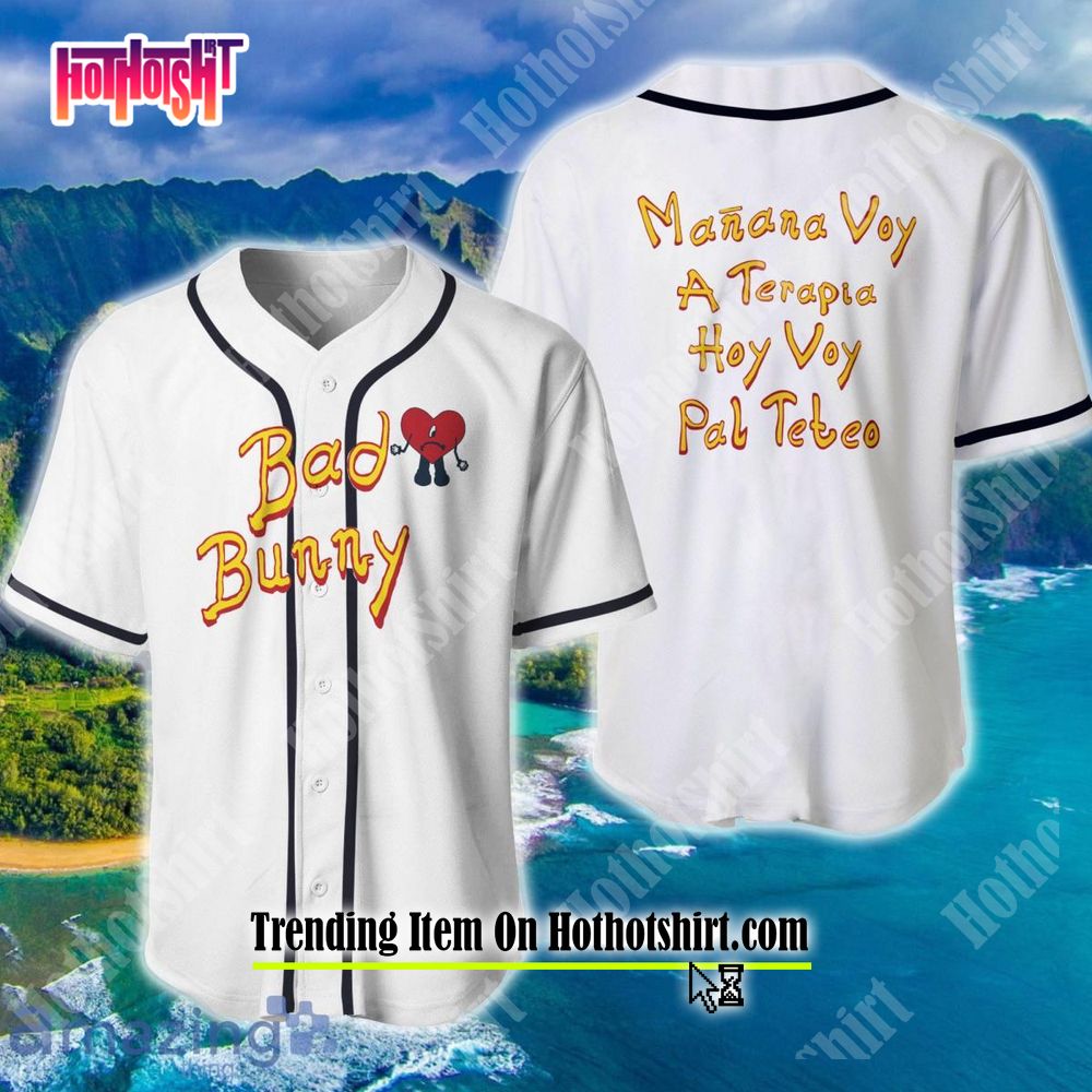 Bad Bunny Baseball Jerseys