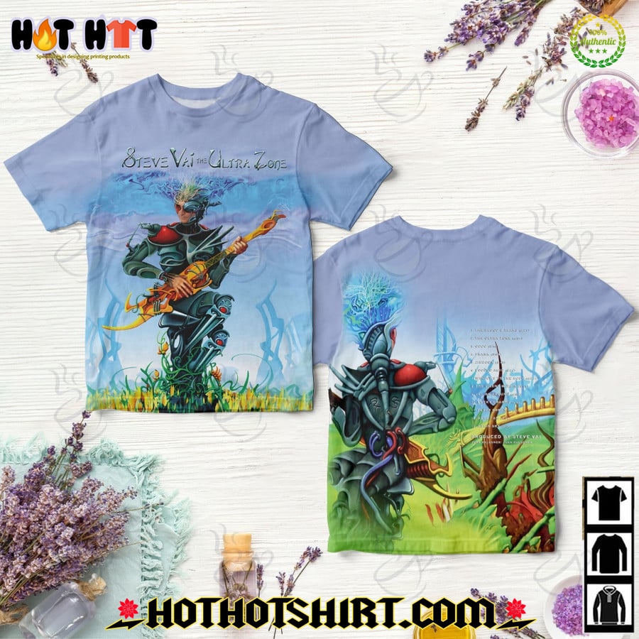 Steve Vai The Ultra Zone Album 3D Shirt