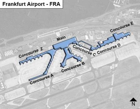 Frankfurt Airport Map: Guide to FRA's Terminals