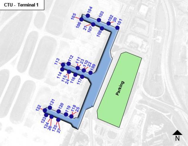 Chengdu Airport Terminal 2 Interactive Map & Guide